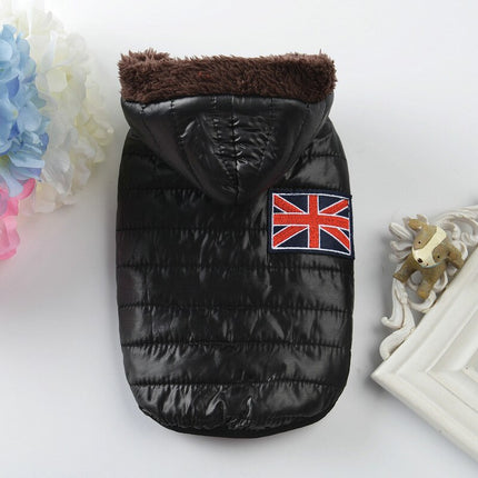 Cute Warm Hooded Dog's Vest - wnkrs