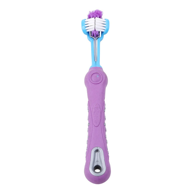 Three Sided Toothbrush for Pets - wnkrs