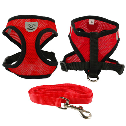 Breathable Small Dog & Puppy Harness & Leash - wnkrs