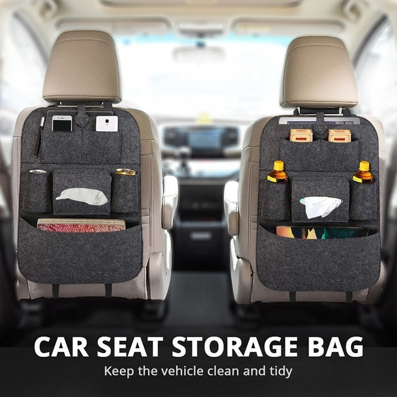 Felt Car Back Seat Organizer
