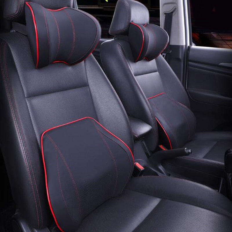 Universal Car Seat Neck and Back Support Pillow