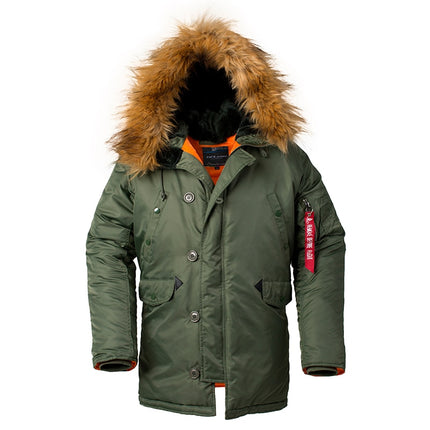 Nylon Men's Winter Coat - Wnkrs