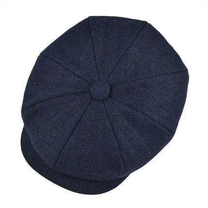 Men's Casual Autumn Tweed Cap - Wnkrs