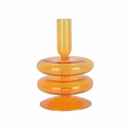 Pillar Shaped Glass Candle Holder - wnkrs