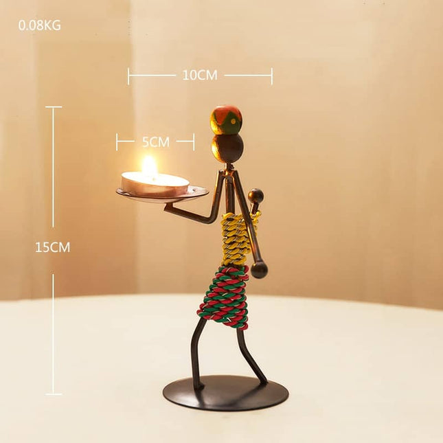 African Style Candle Holder - wnkrs