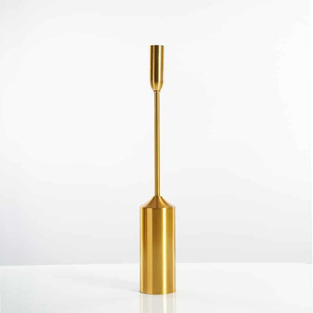 Bottle Shaped Metal Candle Holder - wnkrs