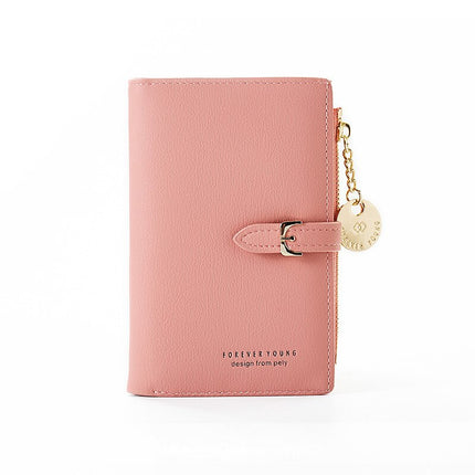 Women's PU Leather Short Wallet - Wnkrs