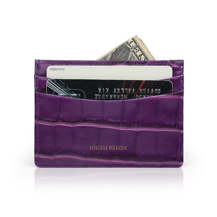 Elegant Patent Genuine Leather Women's Cardholder - Wnkrs