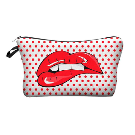 Women's Printed Makeup Bag - Wnkrs