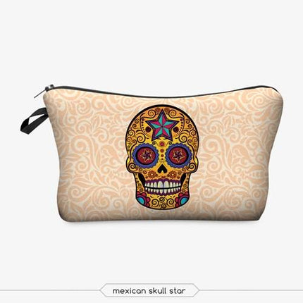 Women's Printed Makeup Bag - Wnkrs