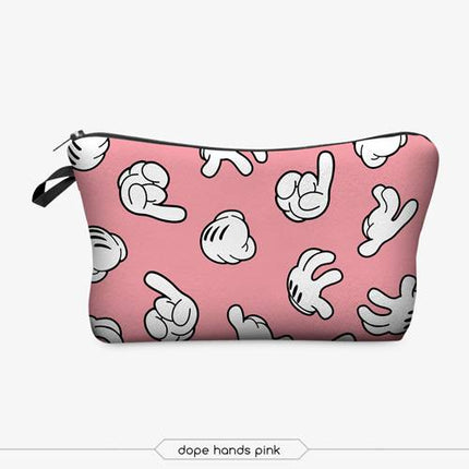 Women's Printed Makeup Bag - Wnkrs