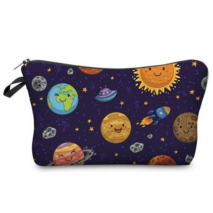 Women's Printed Makeup Bag - Wnkrs