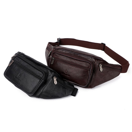 Genuine Leather Waist Bag - Wnkrs