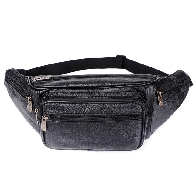 Genuine Leather Waist Bag - Wnkrs