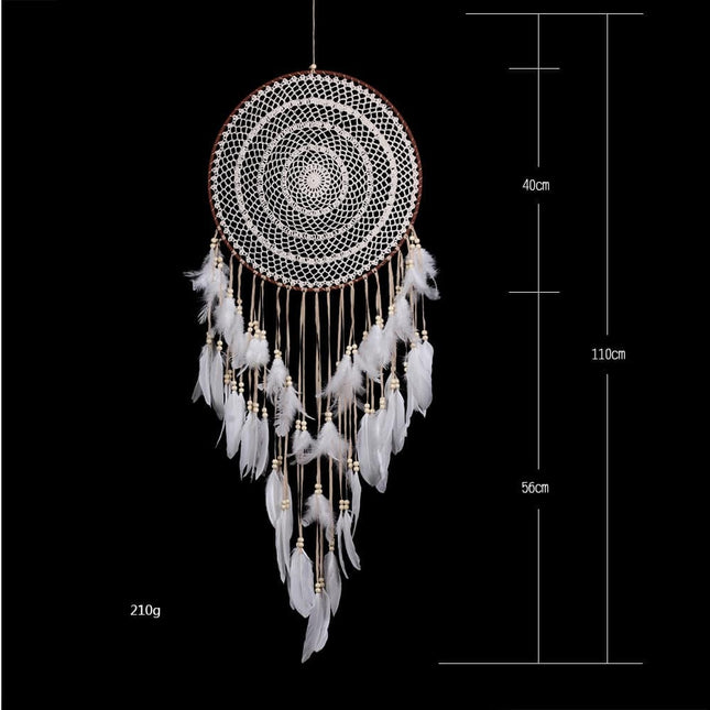 Large Boho Style Dream Catcher for Wall Decor - wnkrs