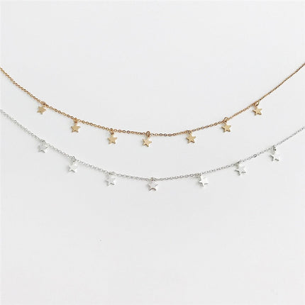 Women's Stars Choker Necklace - Wnkrs