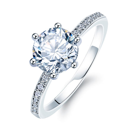 Luxury Crystal Engagement Ring for Women - Wnkrs