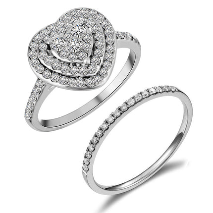 Luxury Crystal Engagement Ring for Women - Wnkrs