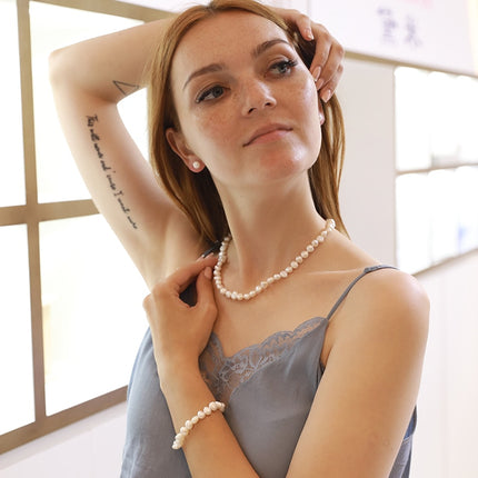 Women's Baroque Pearl Jewelry Set - Wnkrs