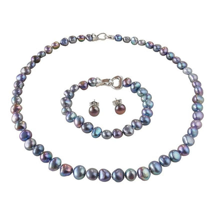 Women's Baroque Pearl Jewelry Set - Wnkrs