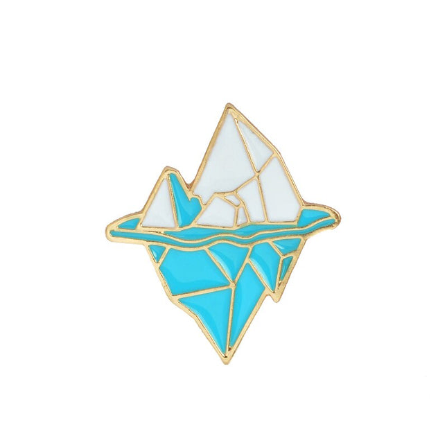 Iceberg Shaped Unisex Brooch - Wnkrs