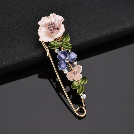 Women's Vintage Floral Pin - Wnkrs