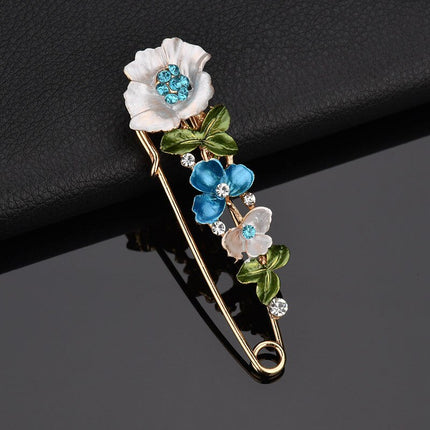 Women's Vintage Floral Pin - Wnkrs