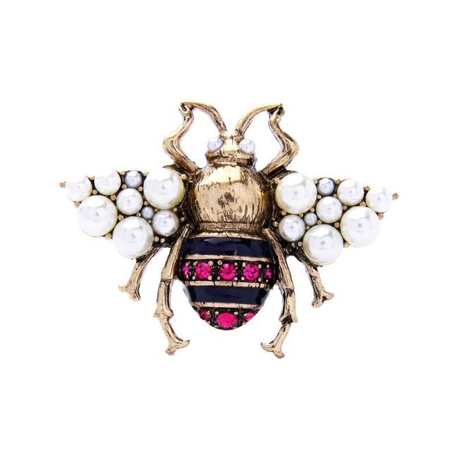 Women's Brooch in Shape of Bee - Wnkrs