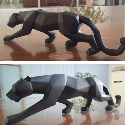 Abstract Geometric Panther Figurine - wnkrs