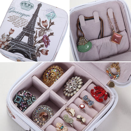 PU Leather Fashion Casket Mini Jewelry Storage Box - Wnkrs