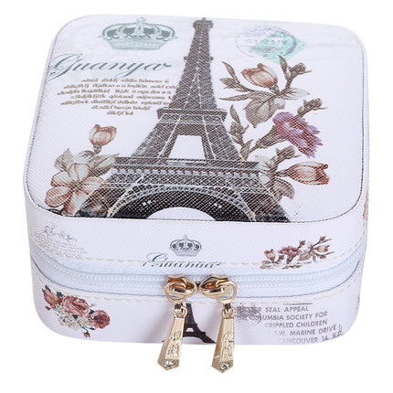 PU Leather Fashion Casket Mini Jewelry Storage Box - Wnkrs