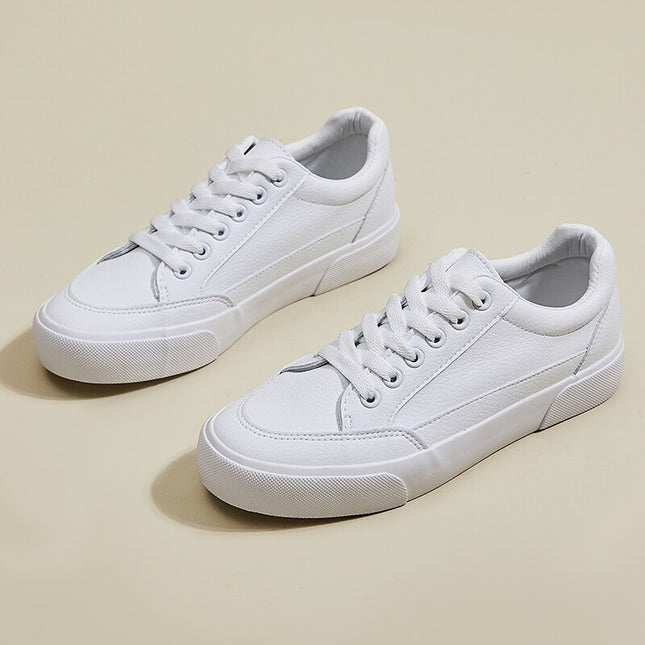 Women's Fashion Casual Plain Coloured Sneakers - Wnkrs