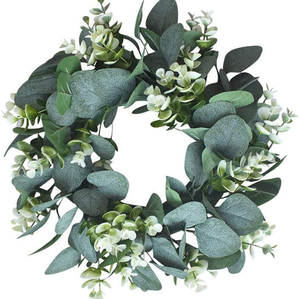 Artificial Decorative Eucalyptus Wreath - wnkrs