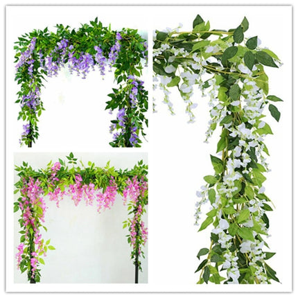 Artificial Wisteria Vines Pair - wnkrs