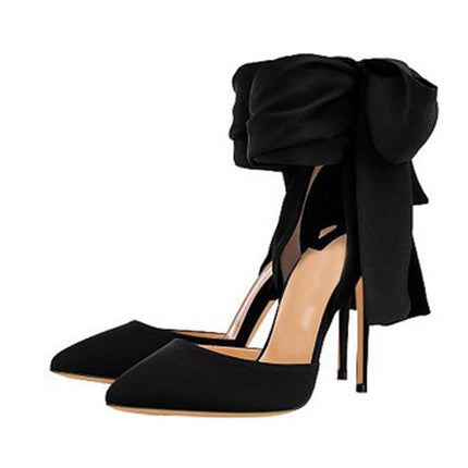 Elegant Silk High Heeled Shoes - Wnkrs