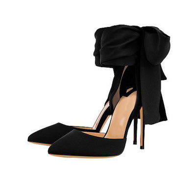 Elegant Silk High Heeled Shoes - Wnkrs