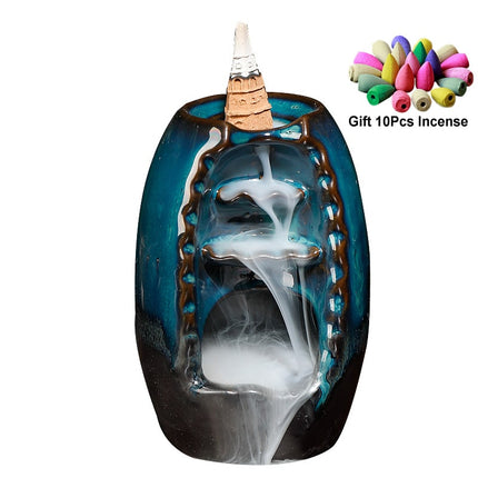 Vintage Style Ceramic Incense Burner - wnkrs