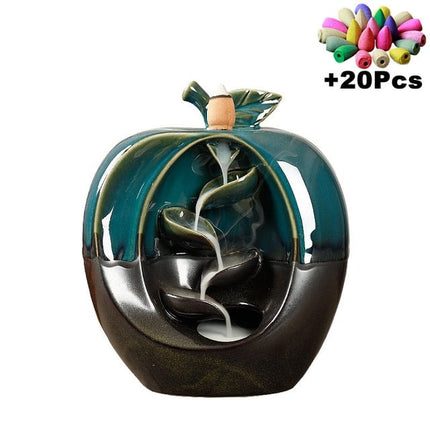 Vintage Style Ceramic Incense Burner - wnkrs