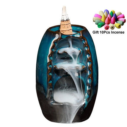 Vintage Style Ceramic Incense Burner - wnkrs