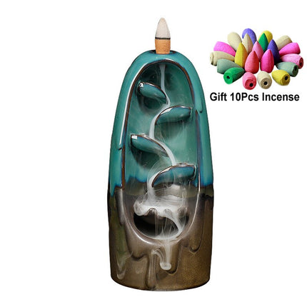 Vintage Style Ceramic Incense Burner - wnkrs