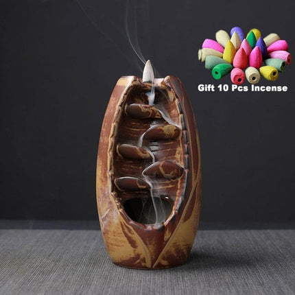 Vintage Style Ceramic Incense Burner - wnkrs