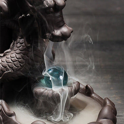 Dragon Shaped Ceramic Incense Burner - wnkrs