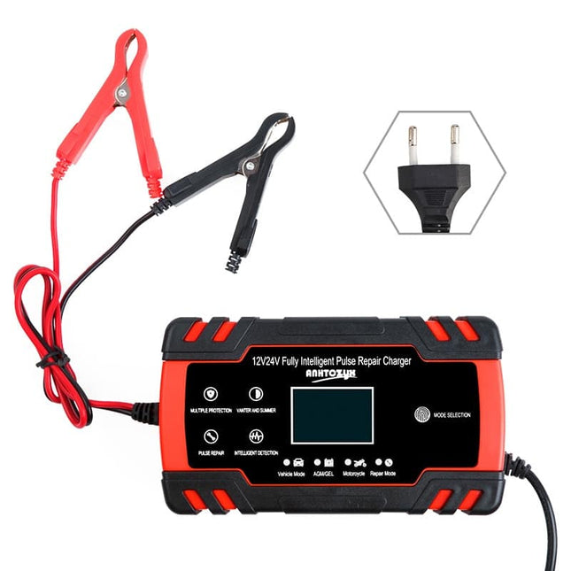 Universal Car Battery Charger with Pulse Repair - wnkrs