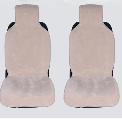 Fluffy Solid Color Car Seat Cover - wnkrs