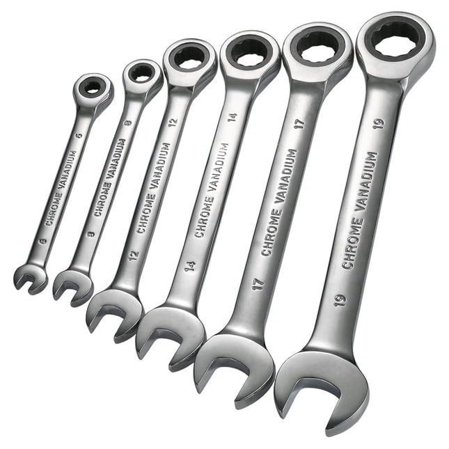 Metric Combination Ratchet Wrench - wnkrs