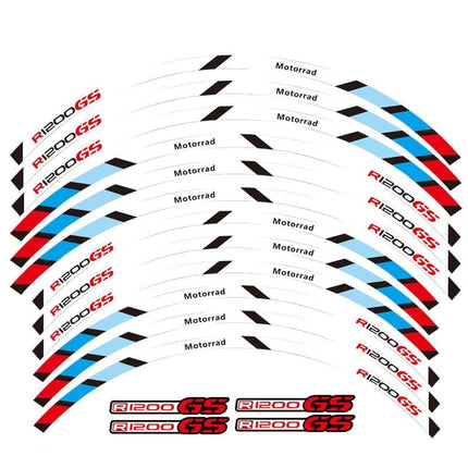 Motorcycles Wheel Reflective Stickers for BMW - wnkrs