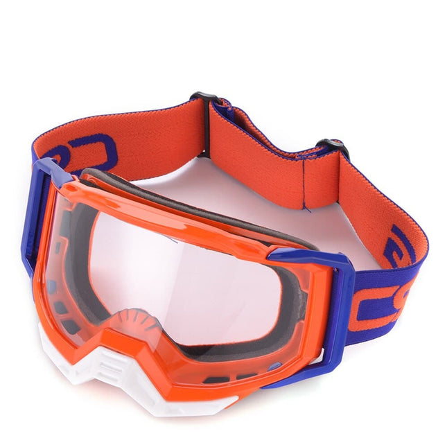 Motorcycle Protective Goggles with Transparent Lenses - wnkrs