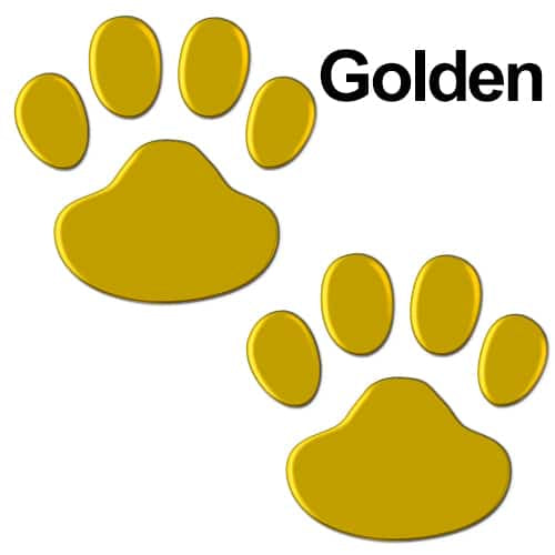 3D Paw Shaped Car Stickers 2 pcs Set - wnkrs