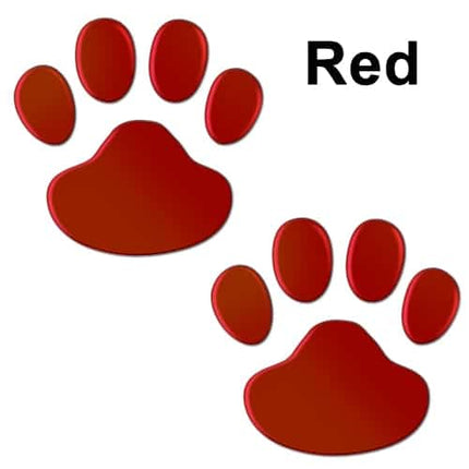 3D Paw Shaped Car Stickers 2 pcs Set - wnkrs