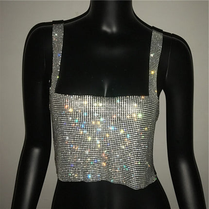 Women's Sequined Short Top - Wnkrs